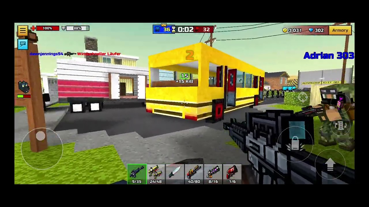 #justplaying pixel gun 3d. I won 2 matches. I hope y'all enjoy watching. 