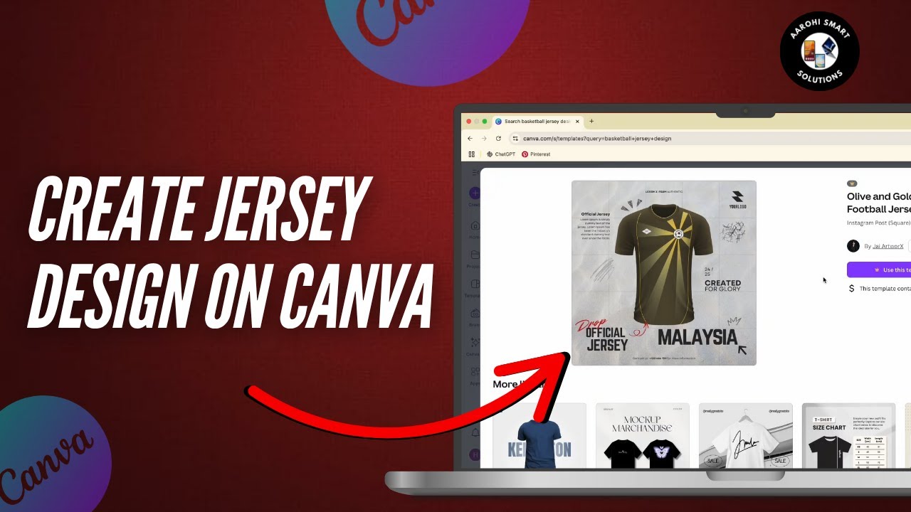 How to Create Basketball Jersey Design in Canva
