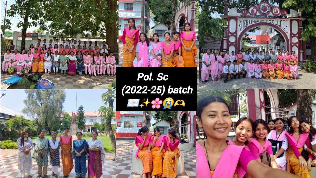 POLITICAL SCIENCE (2022-25) BATCH 🌸✨||KOKRAJHAR GOVT. COLLEGE ||FLORENCE BASUMATARY||VLOG 77