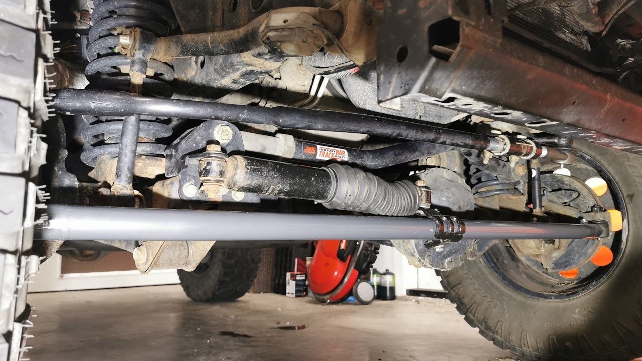 HOW TO INSTALL OR CHANGE STEERING TIE ROD ON JEEP WRANGLER JK