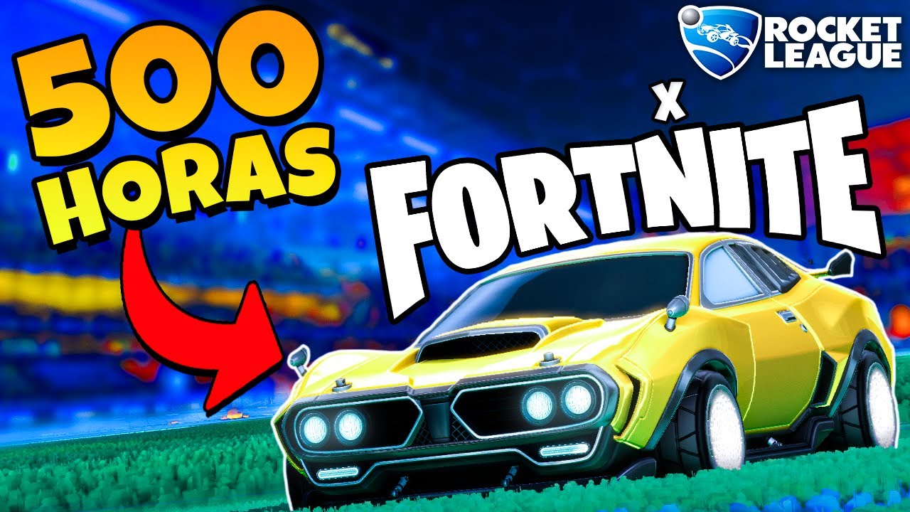 HORAS E HORAS DE FORTNITE PARA LIBERAR O NOVO CARRO MAIS APELÃO DO ROCKET LEAGUE, vale a pena?