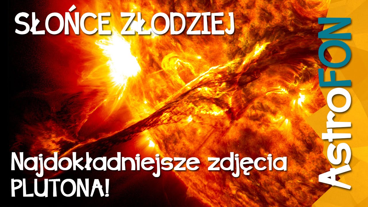Słońce złodziej i szczeg&oacute;ły powierzchni Plutona - AstroRaport
