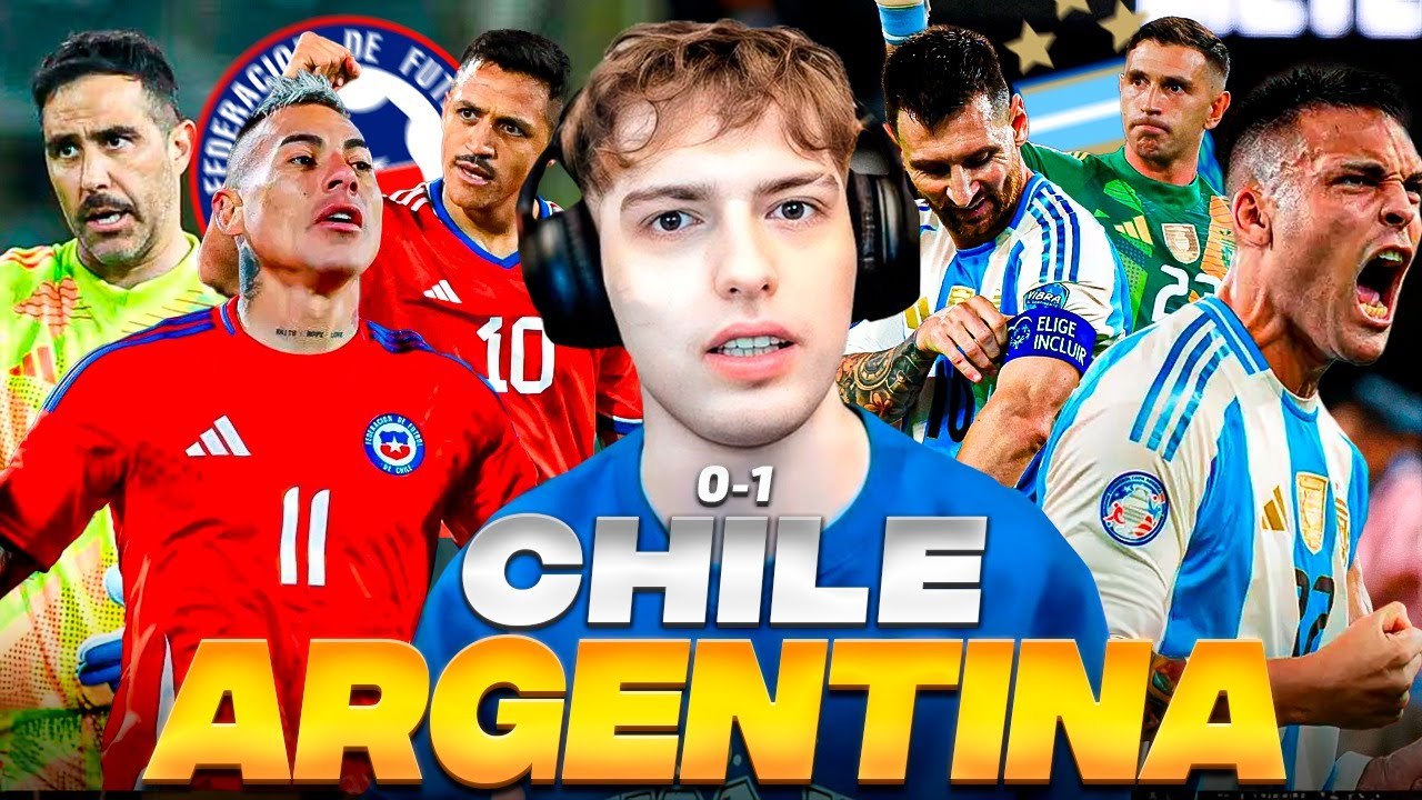 DAVOO XENEIZE OPINA DE ARGENTINA 1 CHILE 0 (2024) - COPA AMERICA (FASE DE GRUPOS)