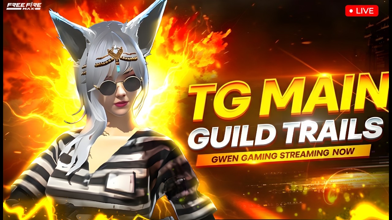 🔴 TELUGU STREAMER  🔴 GUILD TRAILS and FUNROOMS ❤️❤️          #freefire #fflive #girlgamer