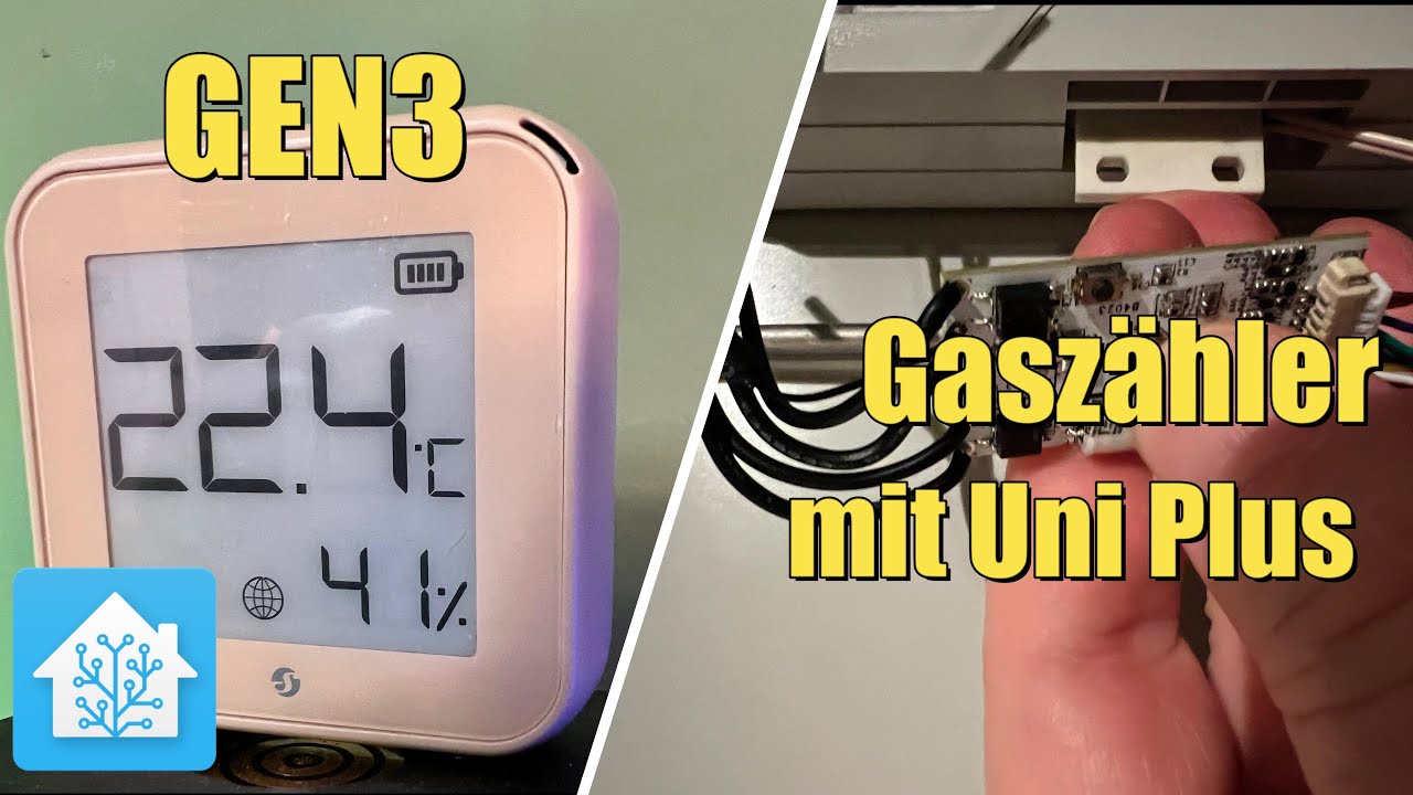 Uni Plus - erster kleiner Test mit Gaszähler und Reed sowie Shelly H&T Gen3 - was können die neuen?