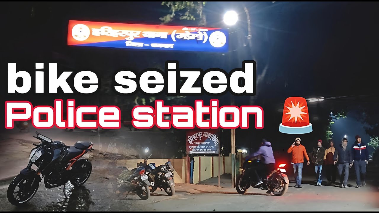 Pulsar NS 160 - Bike seized | Number Plate Issue | Police station 🚨- warning