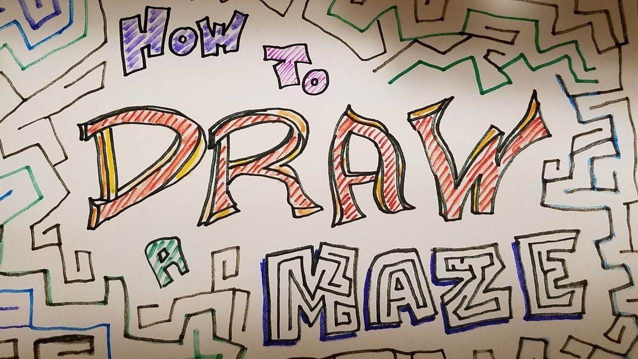 How To Draw a Maze - Eps 62