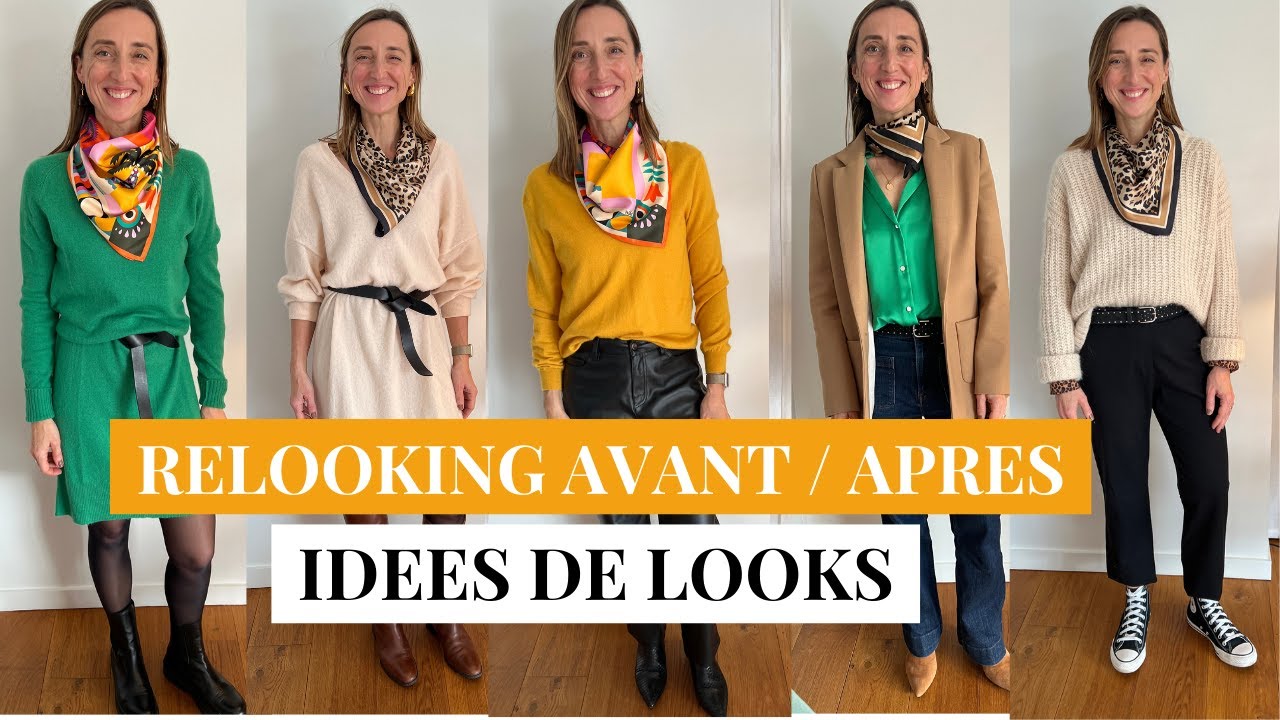 Idées de looks Laure Femme Printemps// Relooking Avant Après