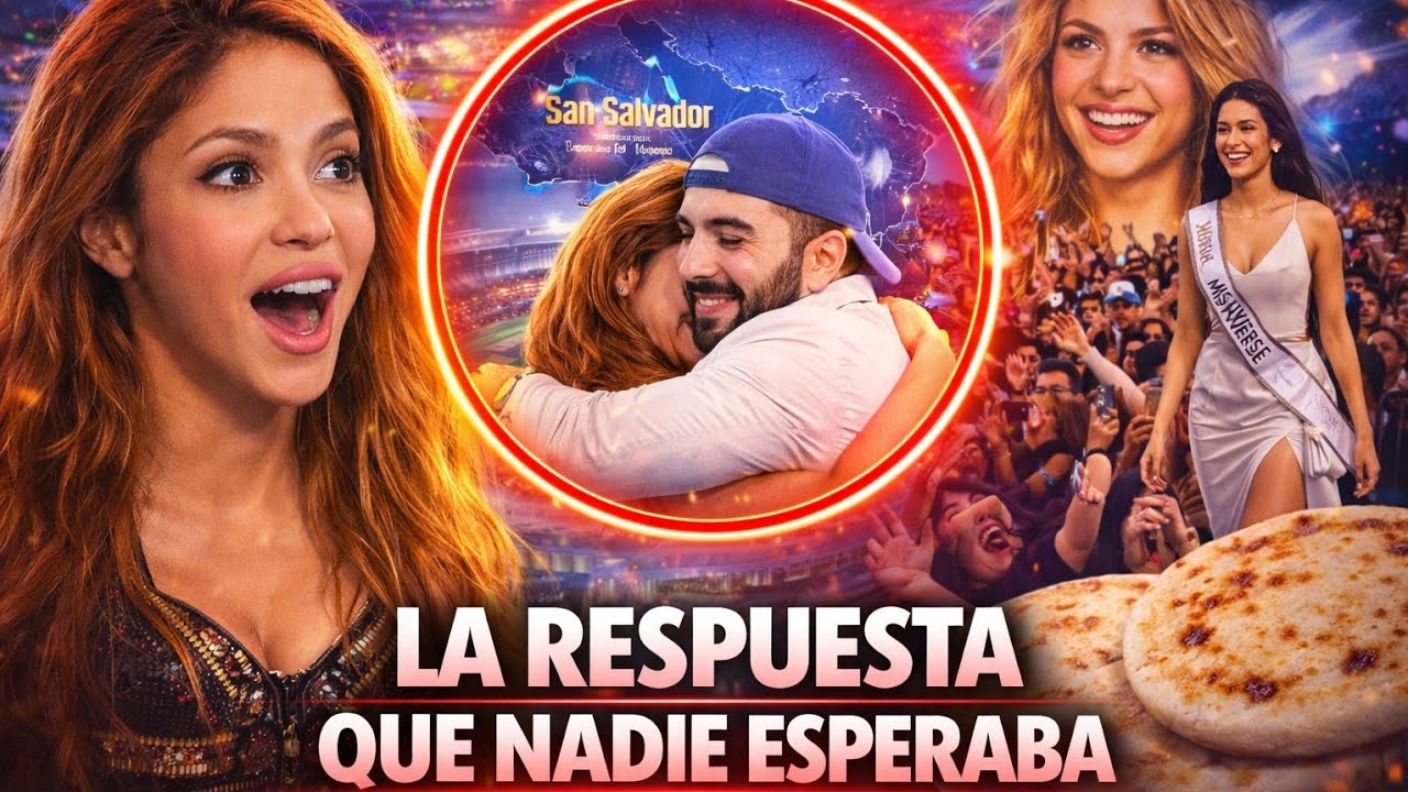 💥 BOMBAZO: ASÍ REACCIONÓ SHAKIRA al recibimiento ENLOQUECIDO en El Salvador 😱🔥
