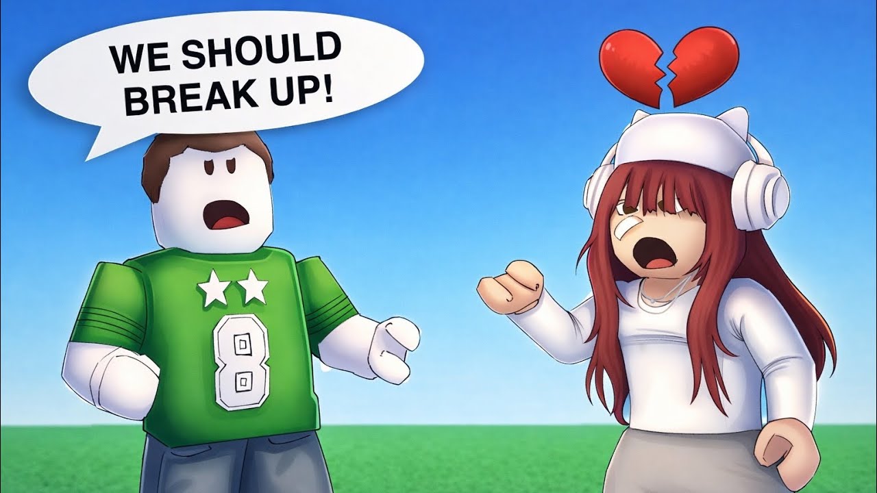Dramatically Breaking Up Infront of Roblox Players 