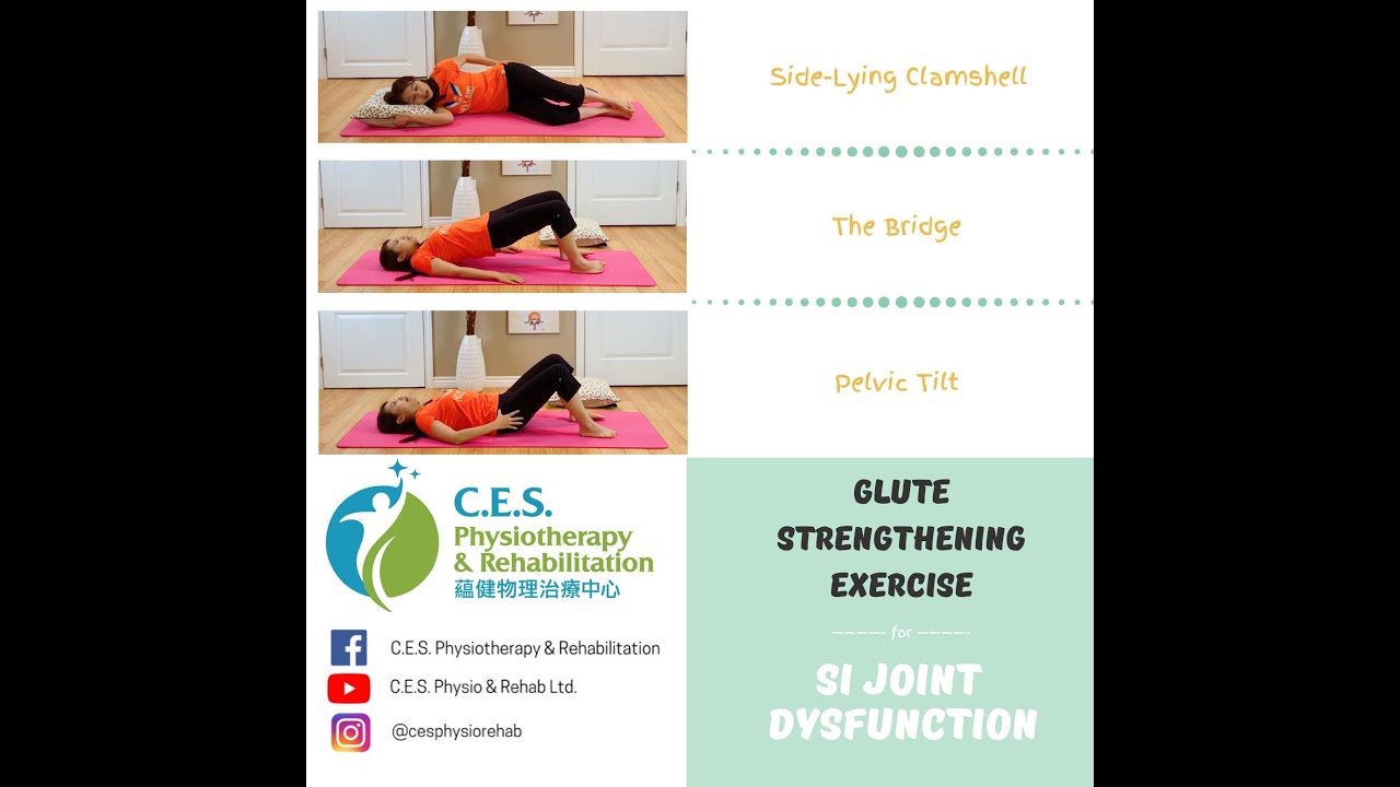 Glute Strengthening Exercise for SI Joint Dysfunction | C.E.S. Physio & Rehab