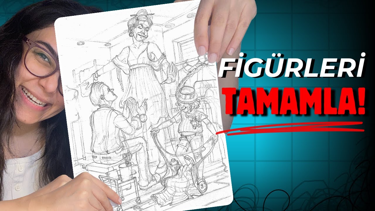 İmgesel FİGÜR ÇİZİMİ | TERZİ İMGESELİ Part 2 – Giysi ve Anatomiyi Tamamla!