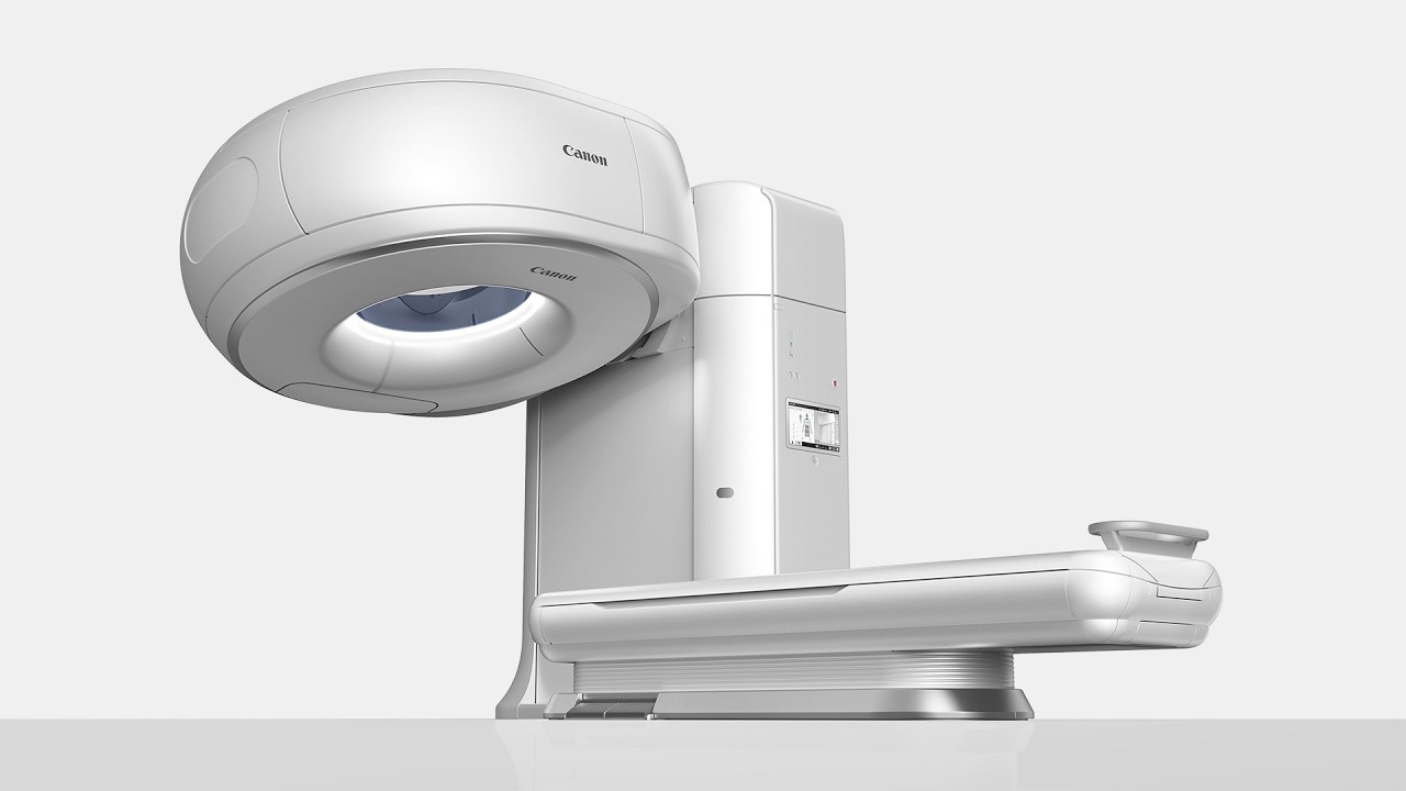 検査の未来を描く「全身用マルチポジションCT」のデザイン (Canon Official)