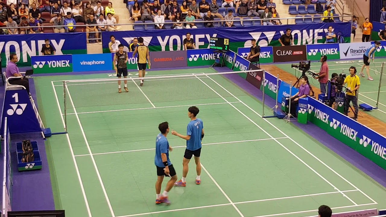 KO Sung Hyun 고성현/Shin Baek Cheol 신백철(KOR) vs Keiichiro MATSUI/Yoshinori TAKEUCHI (JPN)| VIETNAM 2018
