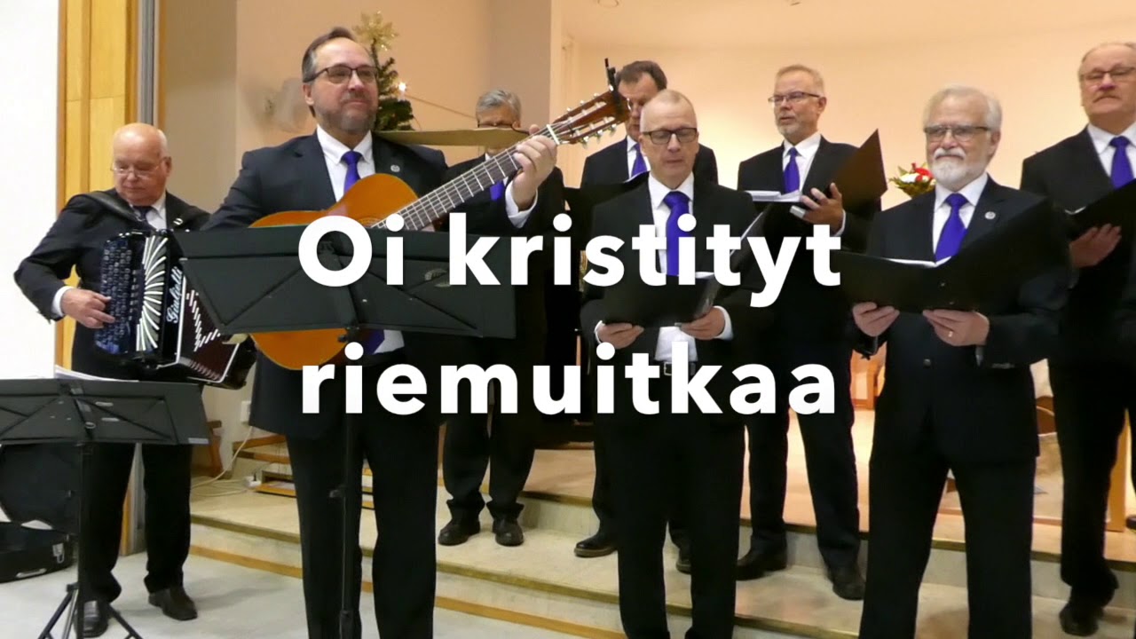 Viestiveljet 091219 Kangasala Konsta Jylhän joululaulu