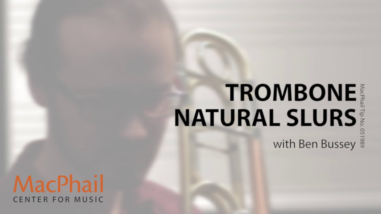 Trombone Natural Slur
