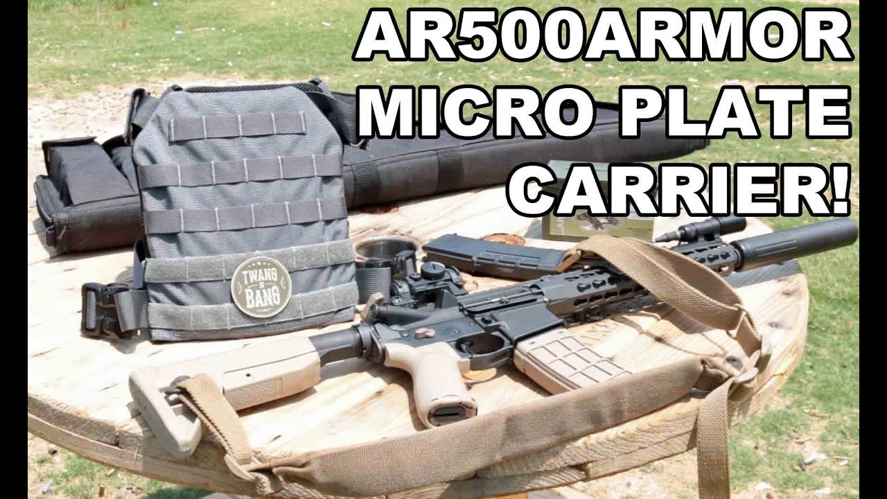 AR500Armor Micro Plate Carrier! Body Armor for the Whole Family
