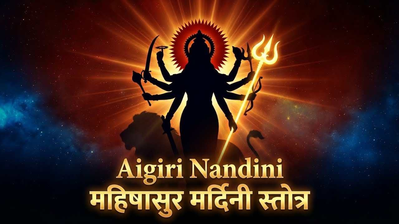 Aigiri Nandini  महिषासुर मर्दिनी स्तोत्र | Peaceful Meditation Music | Divine Focus |  New 2025