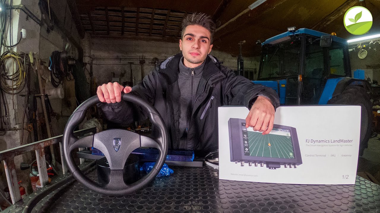 UNA NUOVA GUIDA ASSISTITA AUTOMATICA GPS + RTK PER IL MIO TRATTORE! | FJ Dynamics