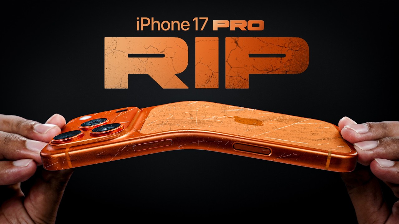₹1.5 Lakh iPhone 17 Pro Bent  in Just 1 Month!! 😱