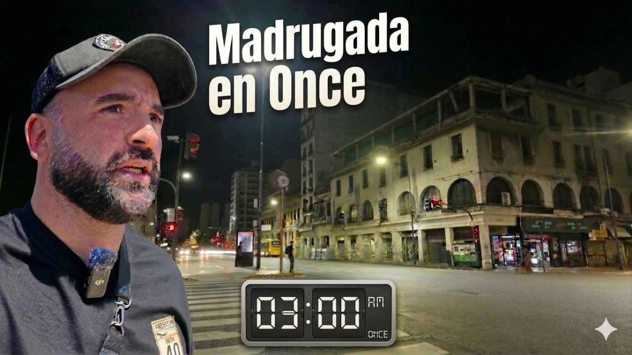 Así son las Madrugadas por el barrio de Once