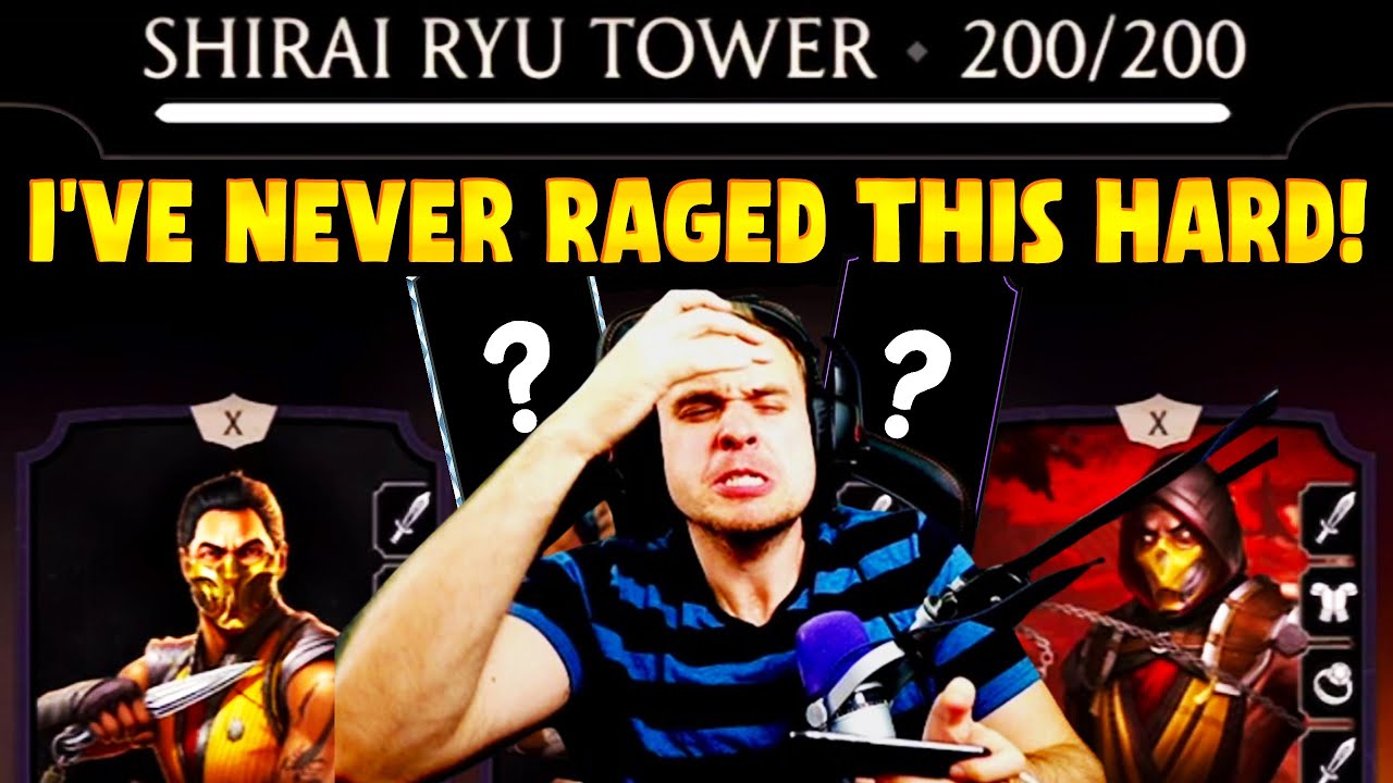 MK Mobile. Fatal Shirai Ryu Tower Battle 200 MADE ME RAGE! This Team SUCKS in Boss Battles.