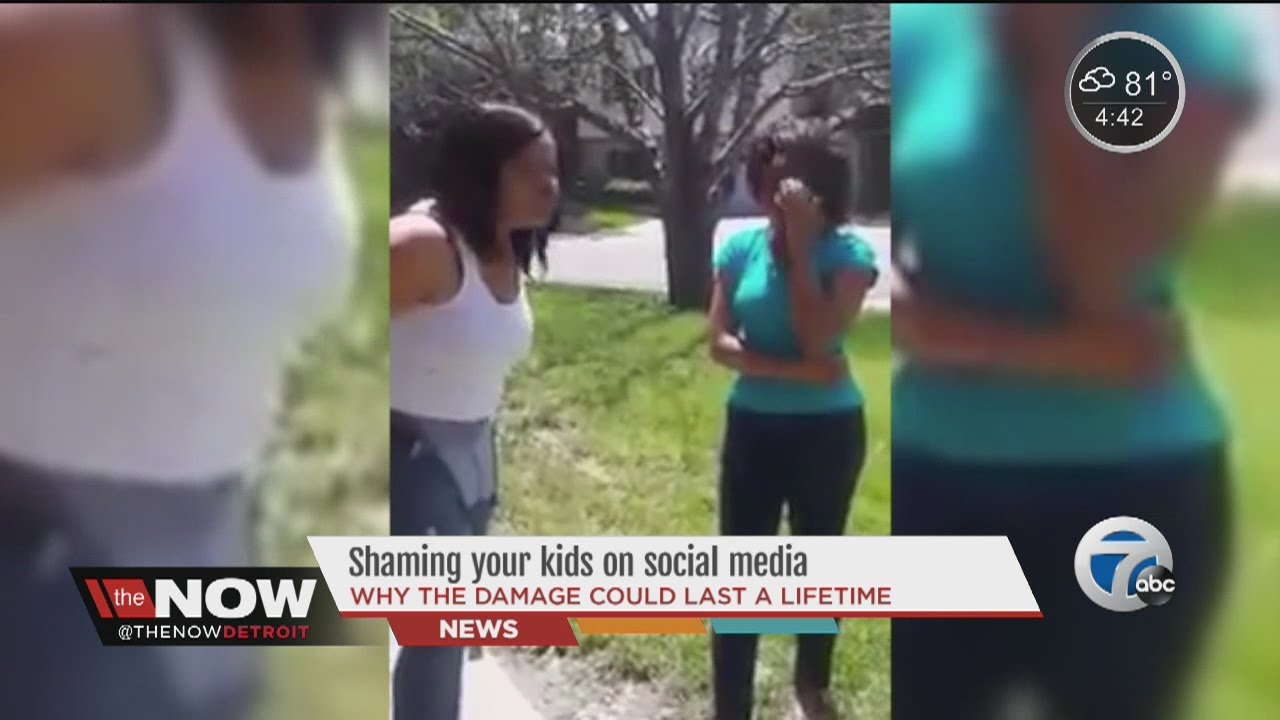 Experts say social media shaming could be damaging