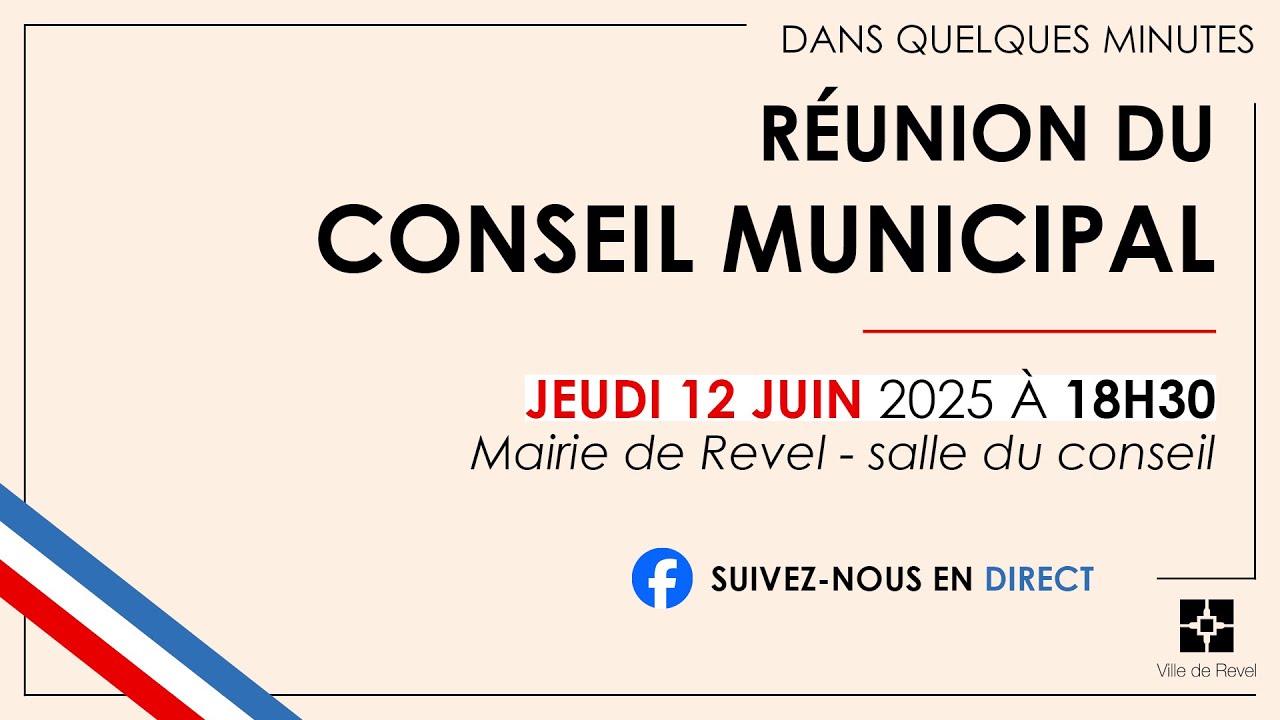 Conseil municipal du 12 juin 2025