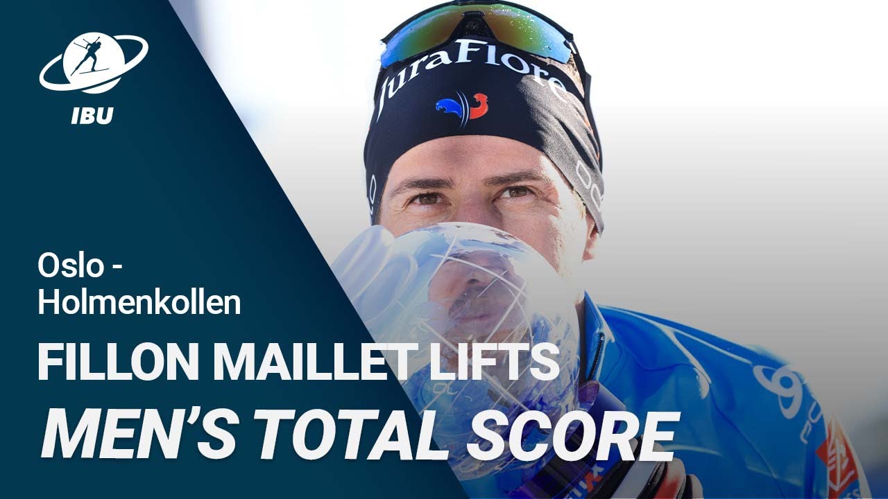 World Cup 21/22 Holmenkollen: Quentin Fillon Maillet lifts Total Score