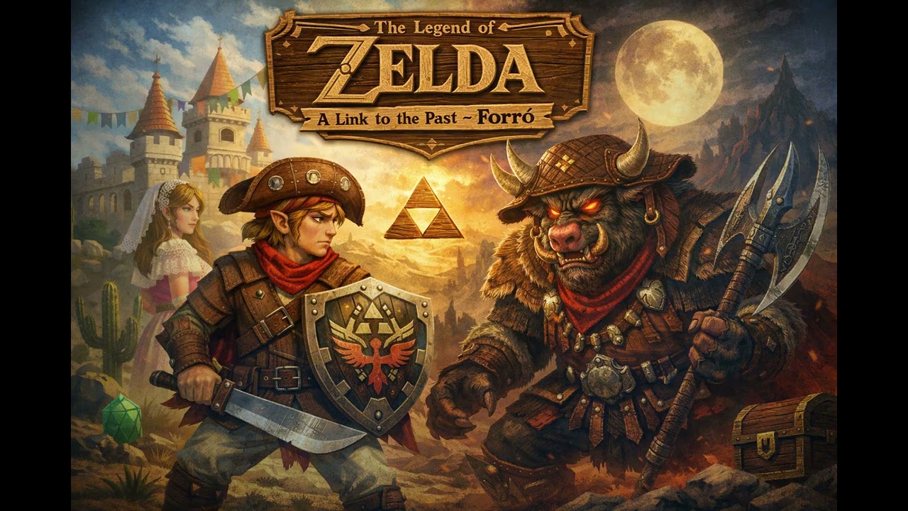 THE LEGEND OF ZELDA: A LINK TO THE PAST (1991) — FORRÓ TRIBUTE