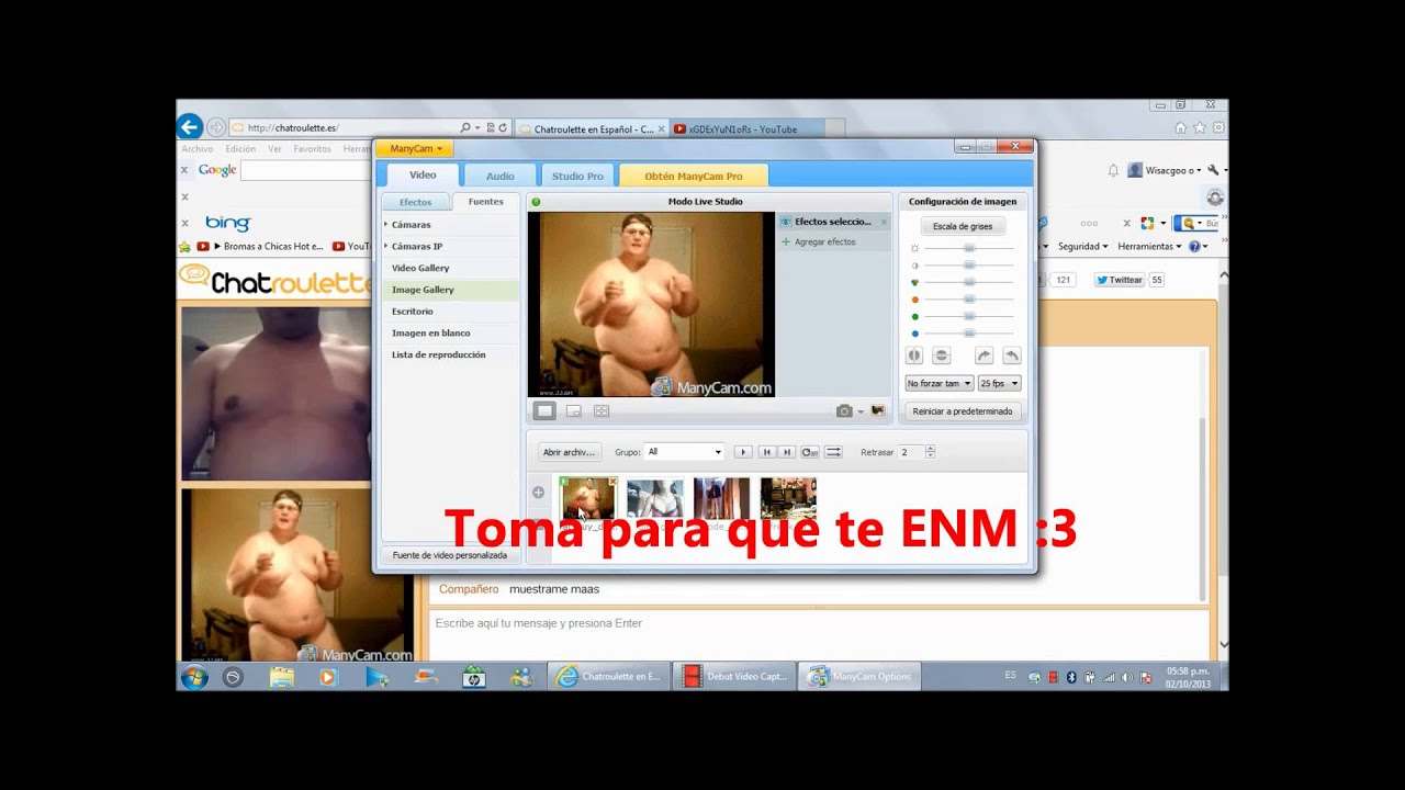 Chatroulette chica sexy Ep6