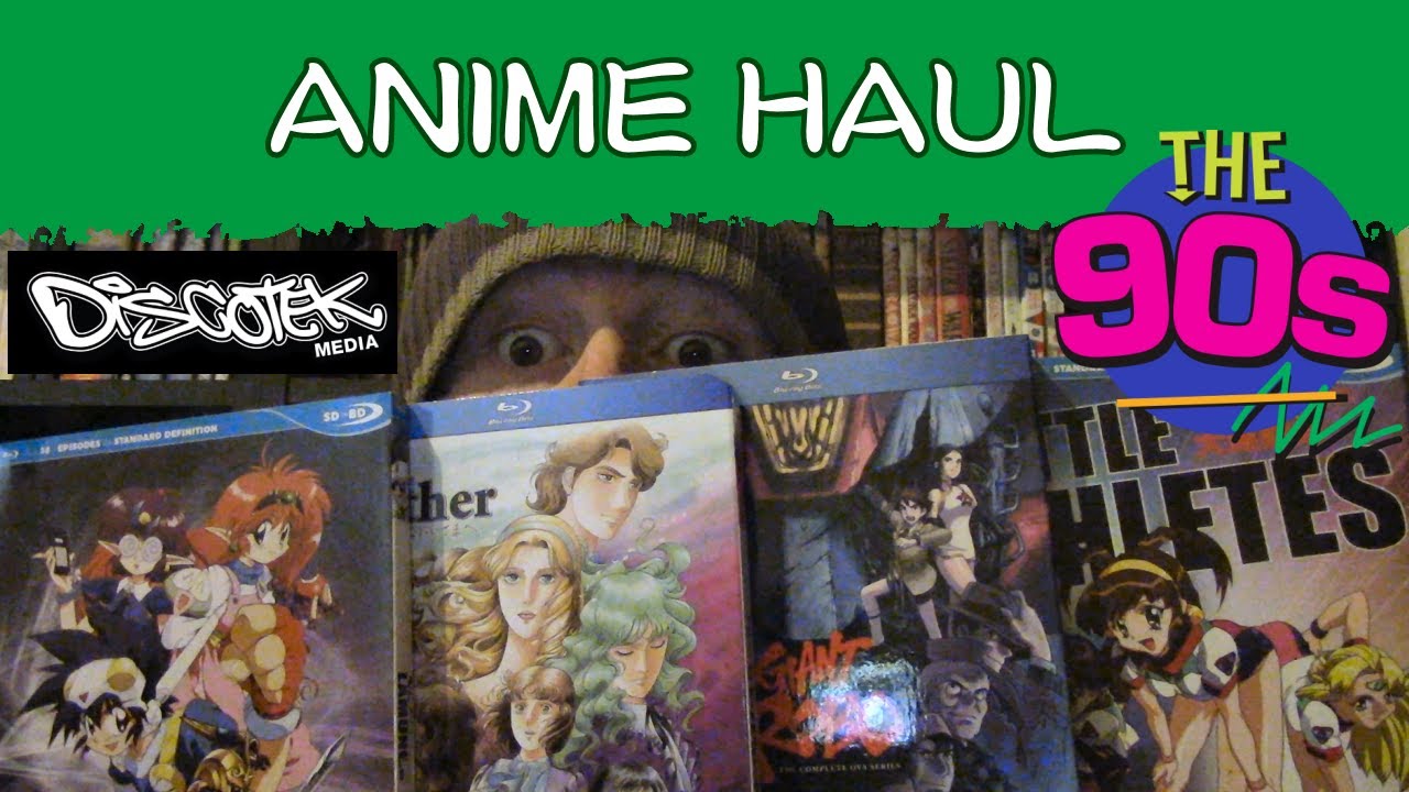 ANIME HAUL | 90s Discotek Blu Ray Haul