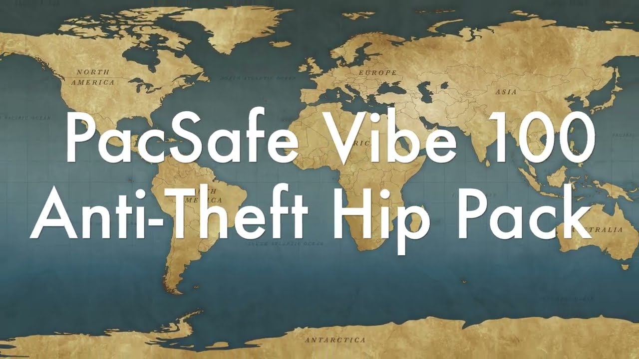Gear Review - PacSafe 100 Vibe Anti-Theft Hip Pack