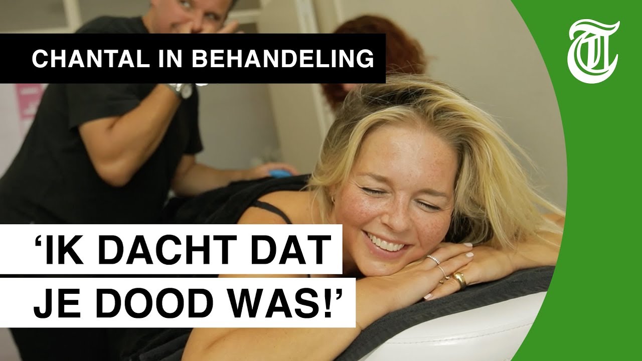 Hilarisch! Billen Chantal ondergaan pijnlijke massage - CHANTAL IN BEHANDELING #01