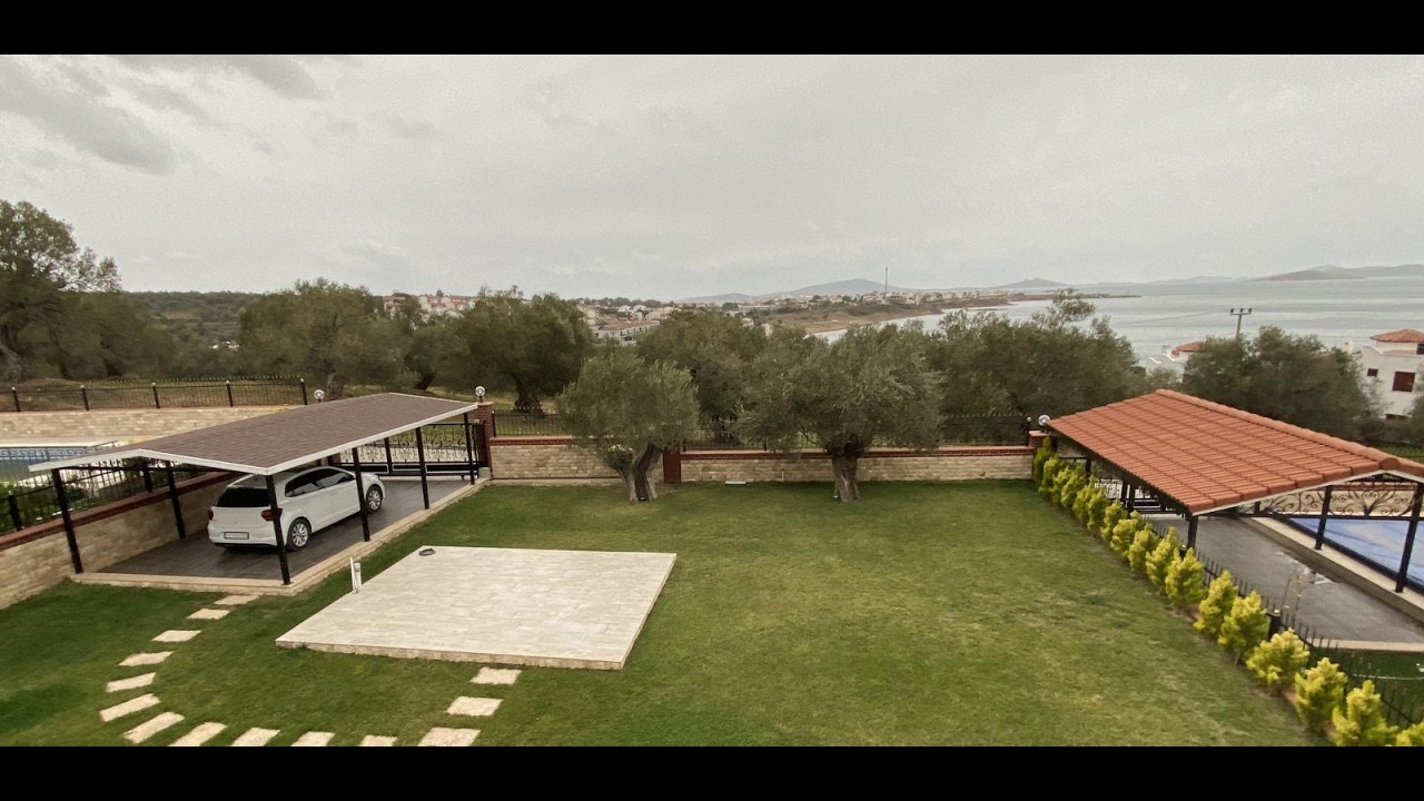 BALIKESİR AYVALIK TA SATILIK MUHTESEM VİLLA.KOD:2737.HUSEYİN CALISKAN:+90-533-522-0028.