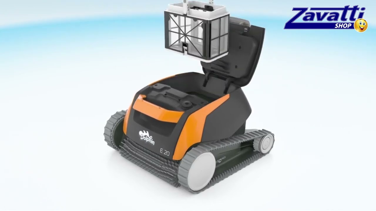 Robot Dolphin E20 pulizia fondo e pareti piscina