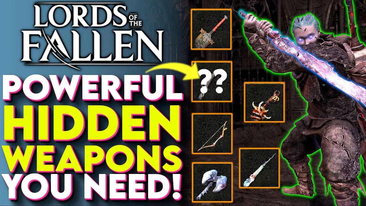 Обязательно попробуйте это БЕЗУМНОЕ СКРЫТОЕ оружие в Lords Of The Fallen! — Лучшее оружие LOTF2