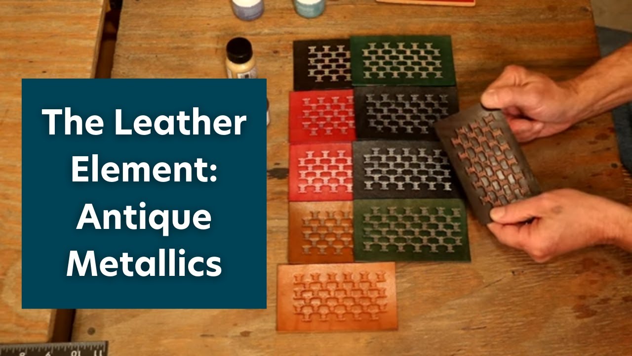 The Leather Element: Antique Metallics