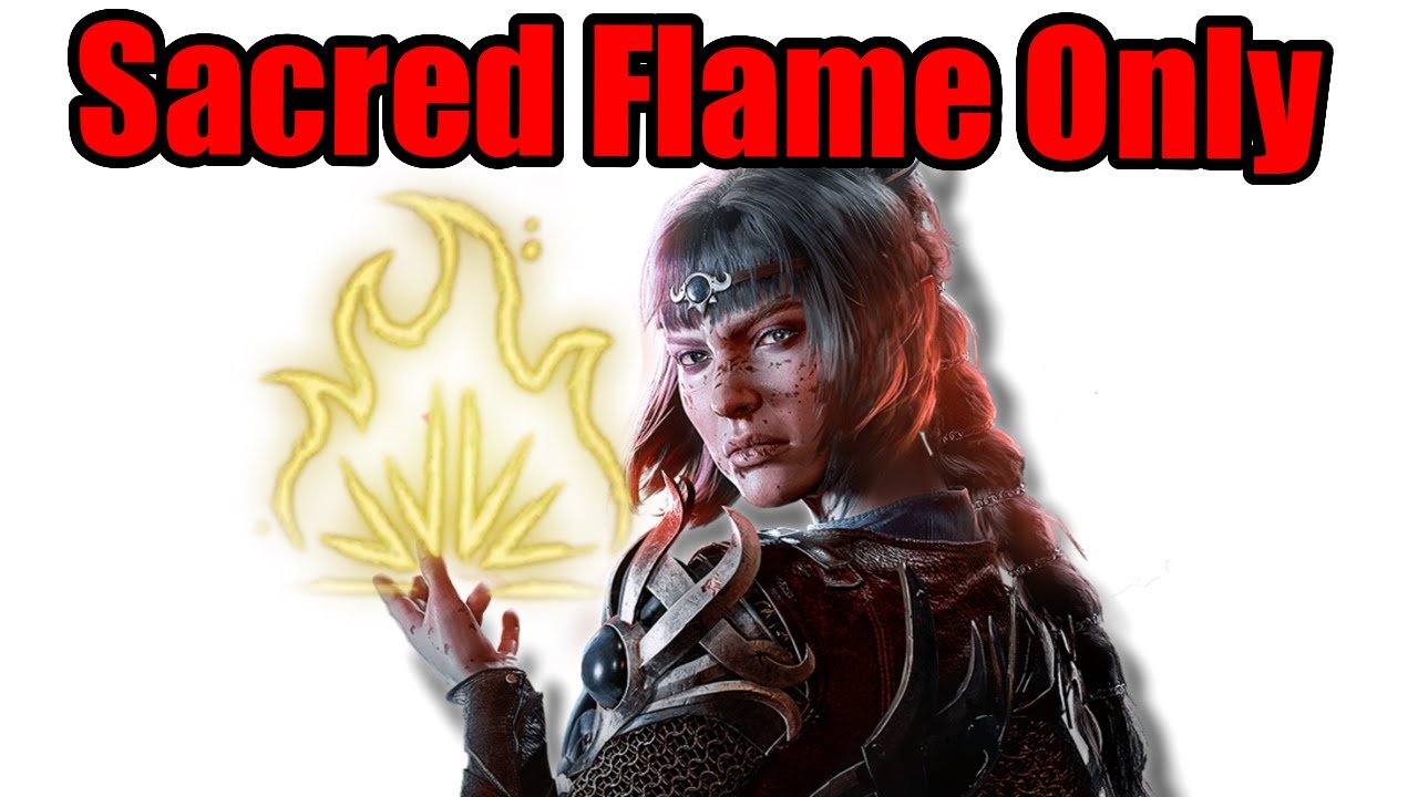 Can You Beat Baldur's Gate 3 With Only Sacred Flame?