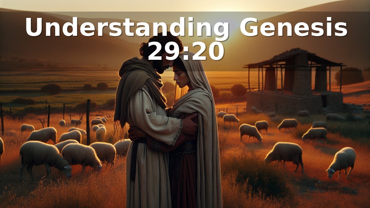 Understanding Genesis 29:20