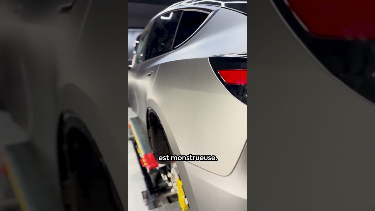 Je pose un COVERING sur ma Tesla !