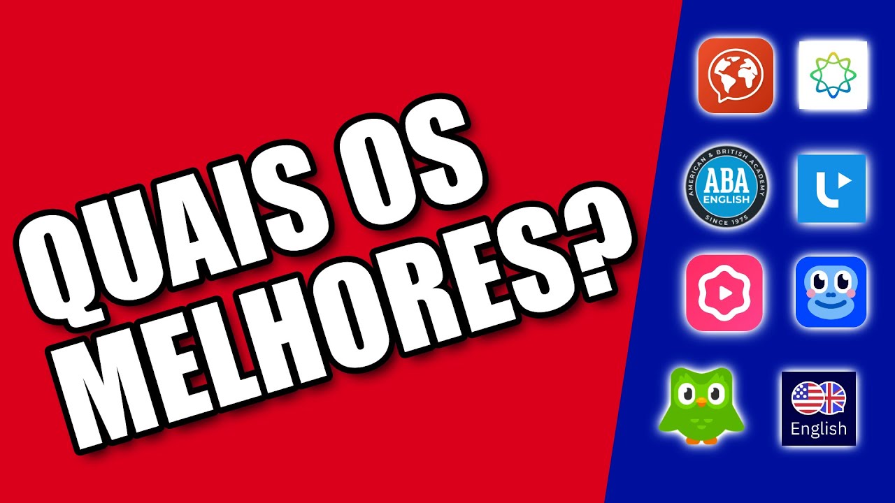 QUAIS são os MELHORES APPS DE INGLÊS em 2023? TIER LIST