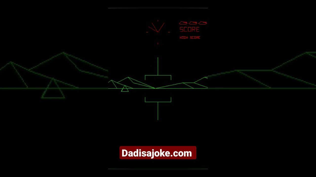 Quick Shot! Atari Battle Zone Arcade.