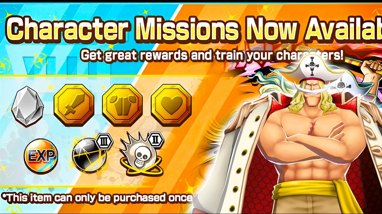 Completing New Whitebeard Character Missions OPBR