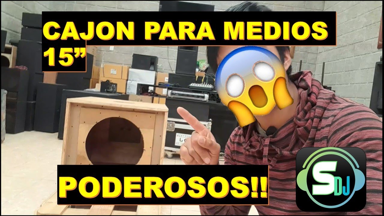 CAJON para MEDIOS PODEROSOS 15