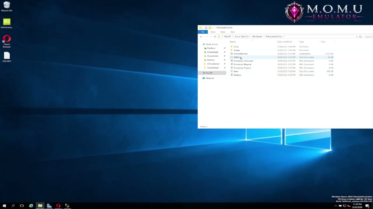 How to Install MU Server S3 - MOMU Emulator Full Setup Guide