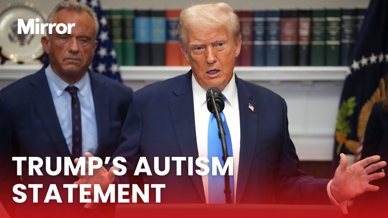 IN FULL: Donald Trump links PARACETAMOL with AUTISM
