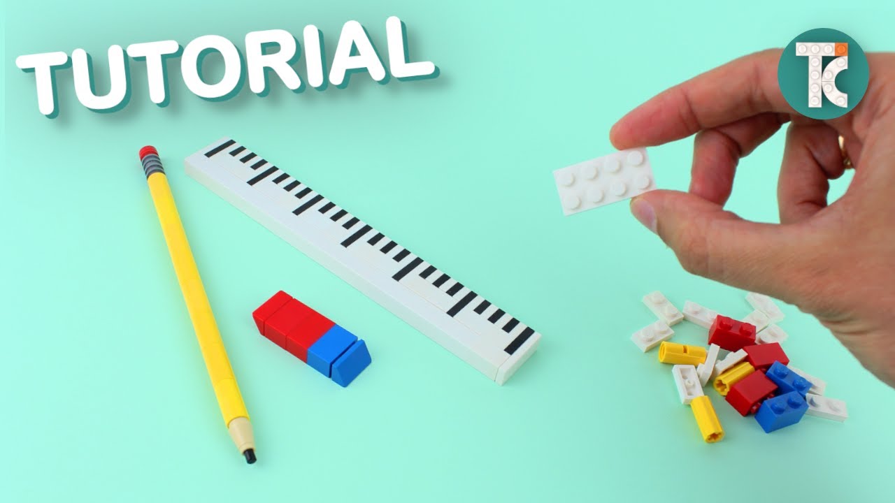 LEGO School Supplies (Tutorial)