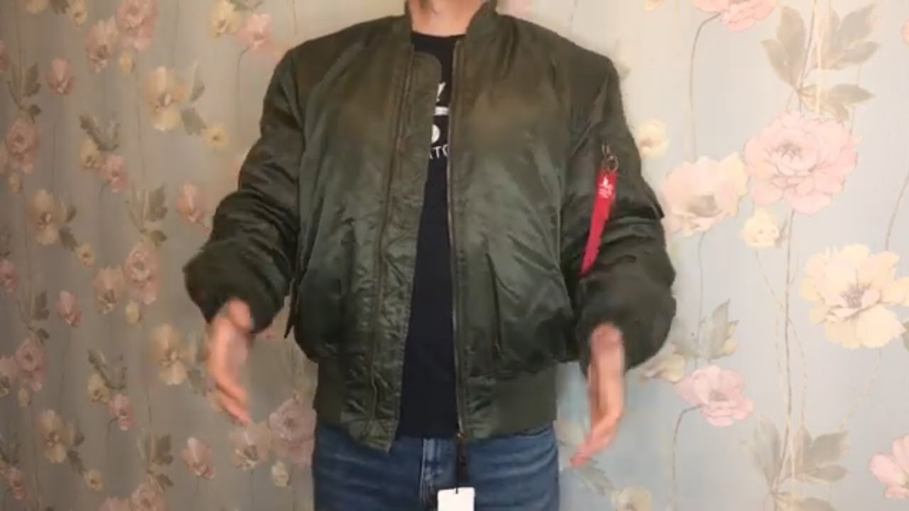 Примерка Бомбера с Алиэкспресс / Аналог бомбера МА-1 Alpha Industries / Демисезонная куртка