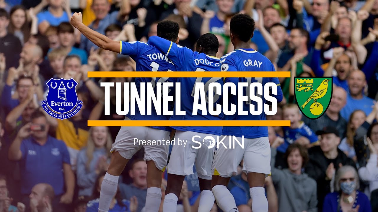 BEHIND THE SCENES FOR ANOTHER GOODISON WIN! | TUNNEL ACCESS: EVERTON V NORWICH | PRESENTED BY SOKIN